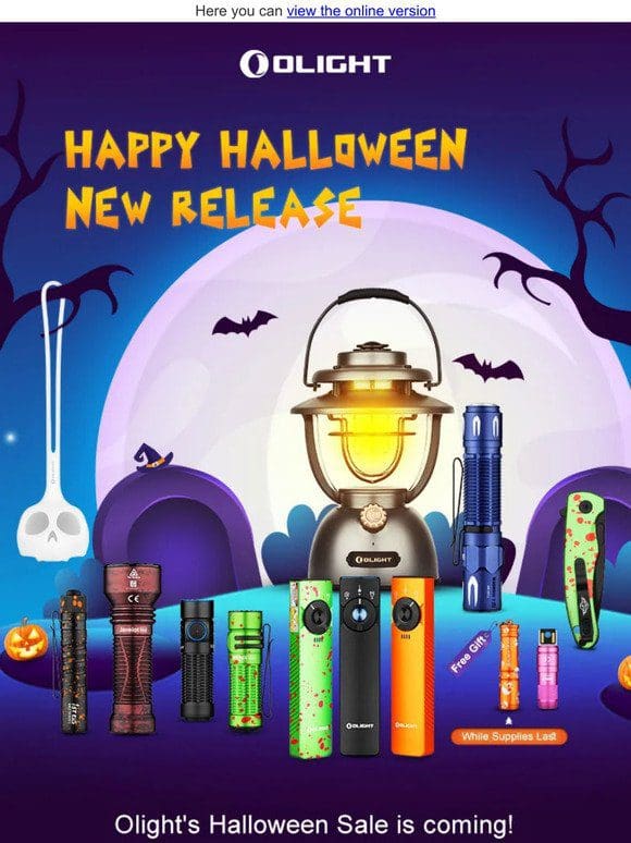 New Release | New Halloween Products Debut!