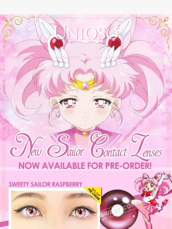 New Sailor Contact Lenses Now Available For Pre-order!
