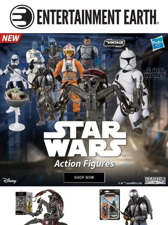 New Star Wars Figs Just Landed – Explore Now