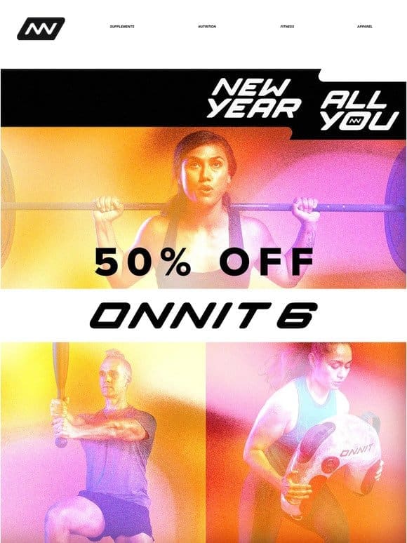 New Year All You: 50% Off All Onnit 6 Programs!