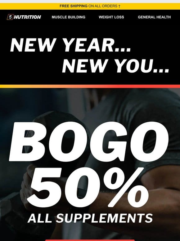 New Year New You Sale is ON!