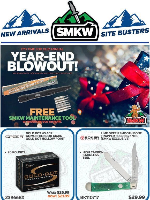 New Year， New Blade?