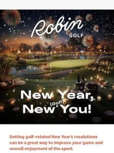 New Year， New <Golf> You!