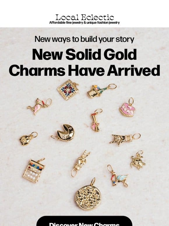 New charms inspired by  &