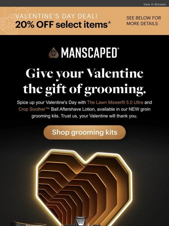 New grooming kits