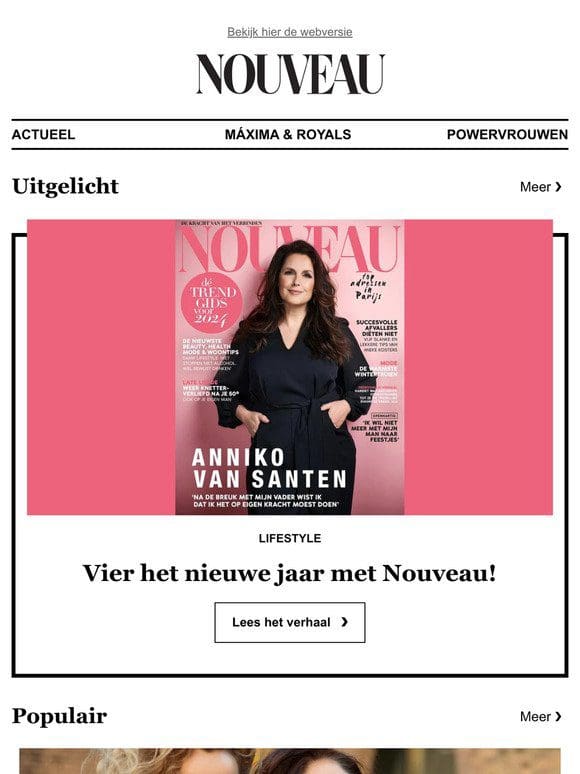 Nieuwe Nouveau met Anniko van Santen al in huis? | Dit zijn dé tien beautytrends voor 2024