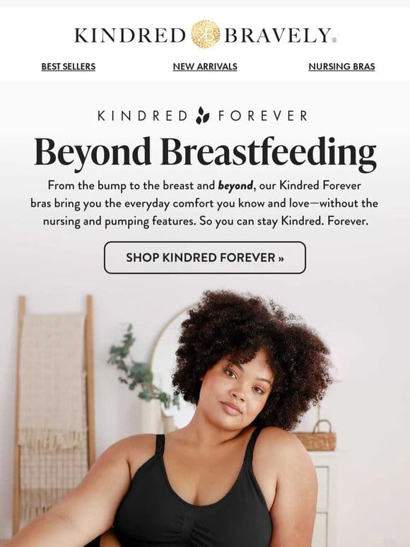 Not breastfeeding but still want comfy bras?