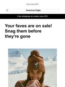 OMG! OMG! OMG! Styles you’ve viewed are now on sale