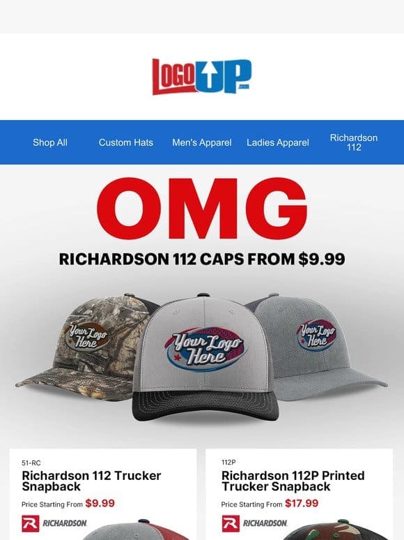 OMG Richardson 112 Caps From $9.99