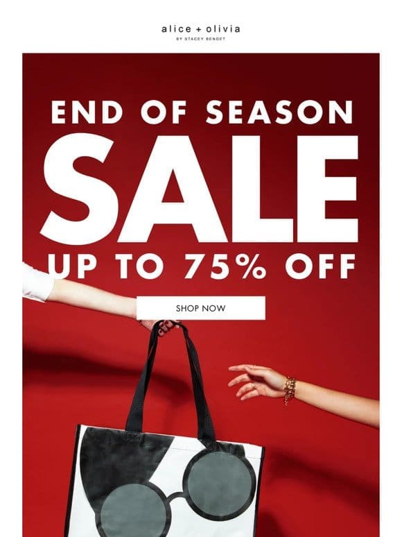 OMG Sale – Up To 75% Off Sale Continues!