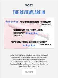 Our Reviews!