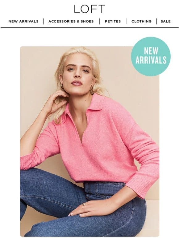 PSA: Don’t miss our NEW tops & sweaters!