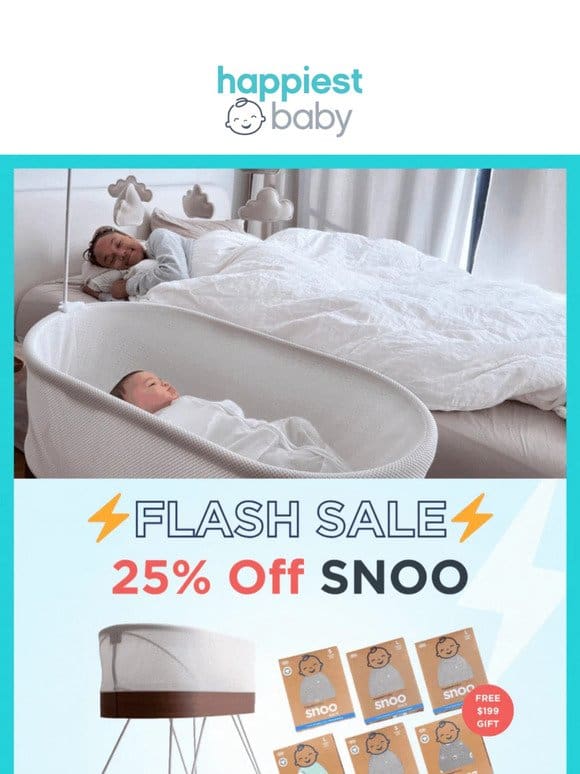 PSA: SNOO is 25% OFF!