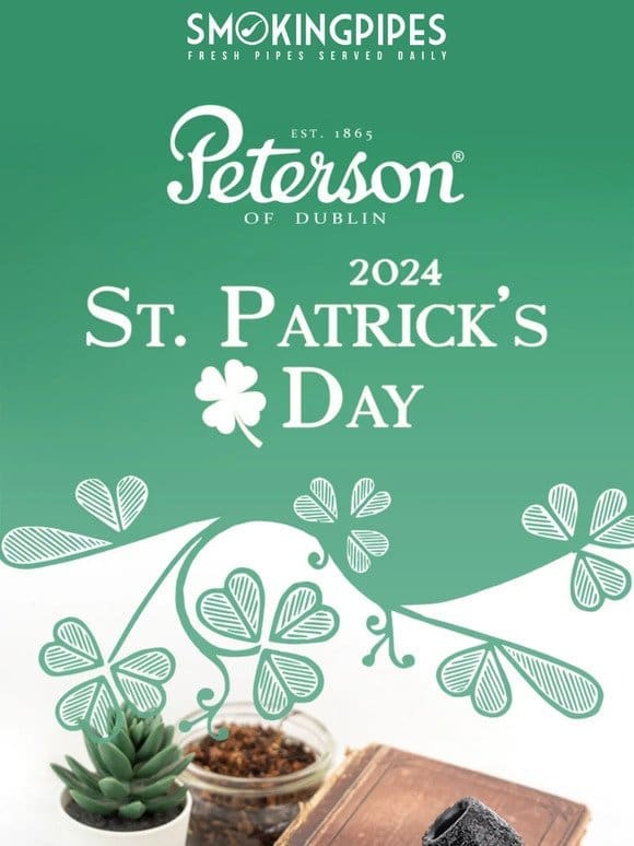 Peterson St. Patrick’s Day Pipes 2024 | Available Now