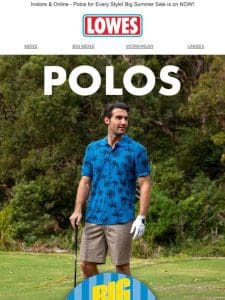 Polos Clearance   Big Summer Sale   Shop Instore & Online