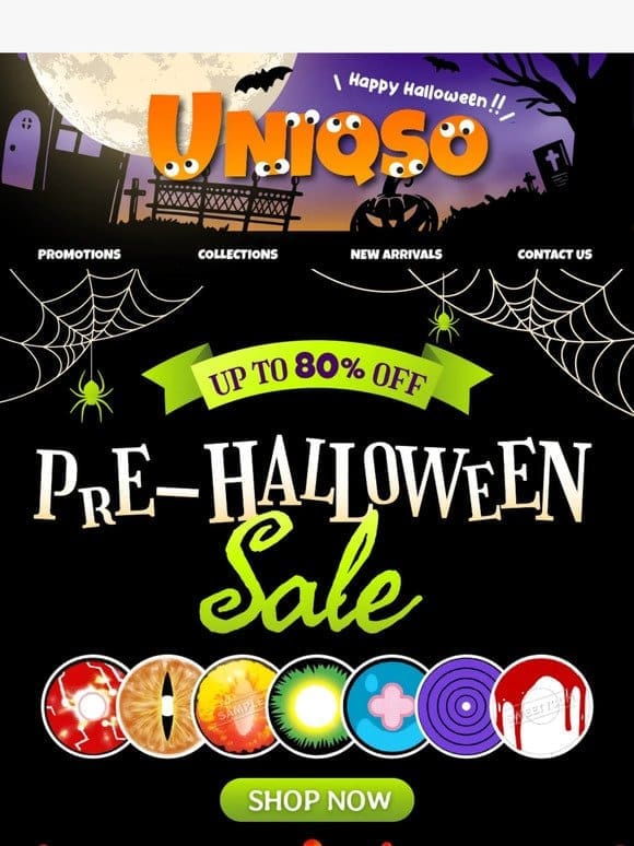 Pre-Halloween Mega Sale: Up to 80% OFF Everything + New Magic Pop Colors!