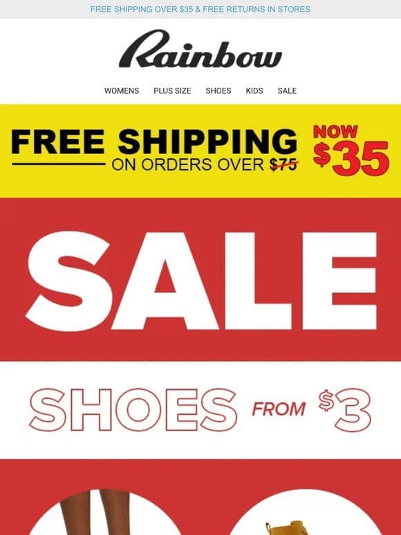 Put Yourself in YOUR Shoes =) SHOES on SALE from $3