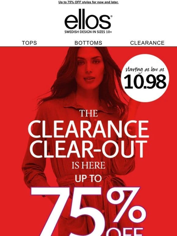 RE: Clearance CLEAR-OUT!