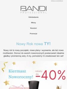 Rabaty a do -40% Trwa Kiermasz Noworoczny