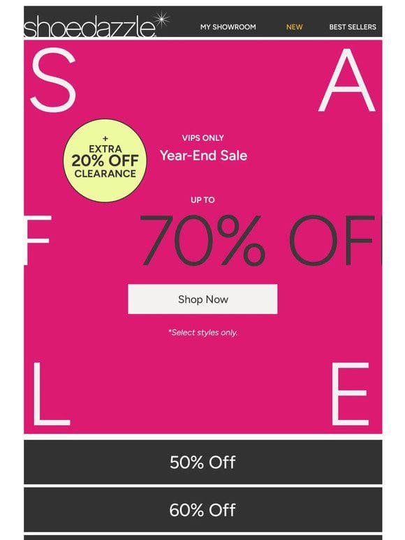 Re: Up to 70% Off