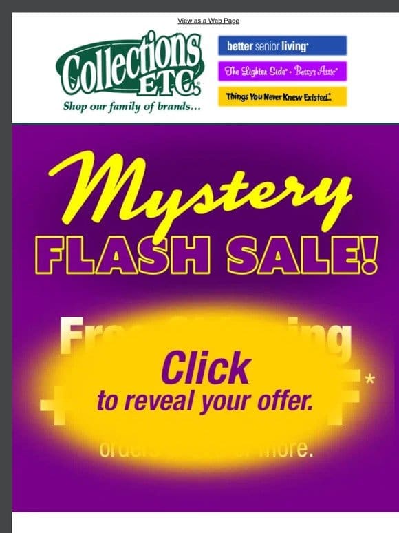 Ready To Reveal Your Mystery Savings?