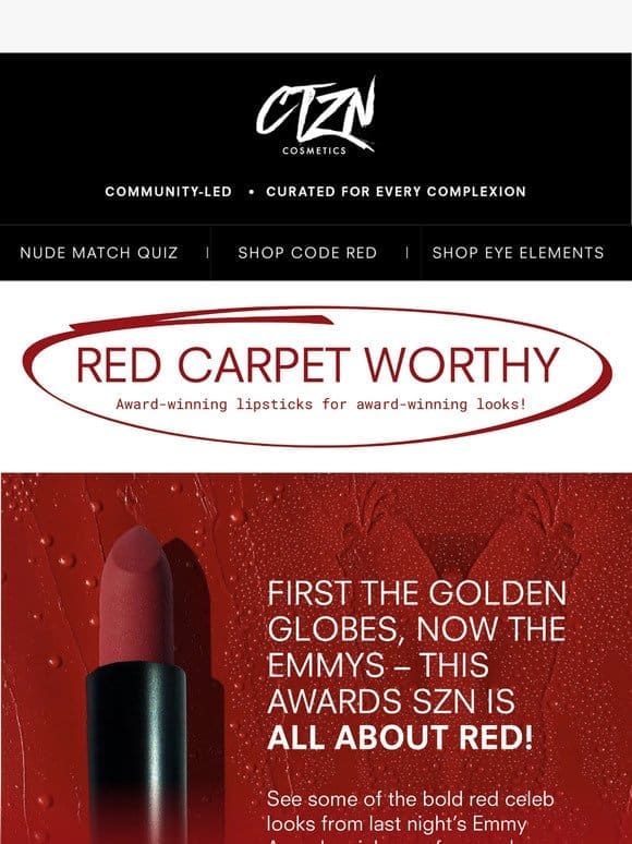 Red ruled at the Emmys!