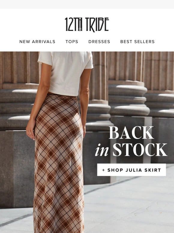 Restock Alert   Julia Skirt