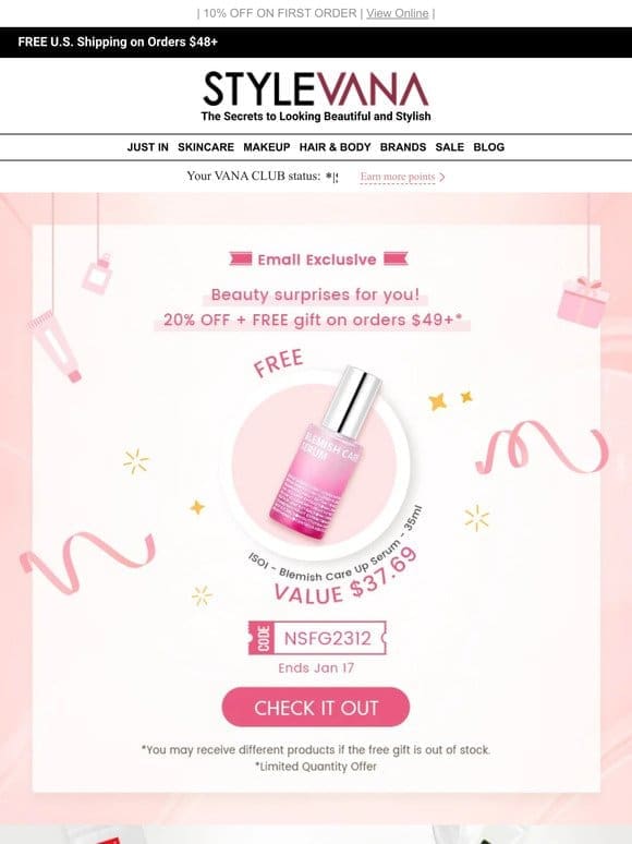 Routine Renewal   20% OFF Sitewide + FREE Gift