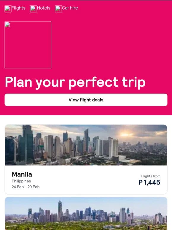 Roxas City to Manila from P 1，445