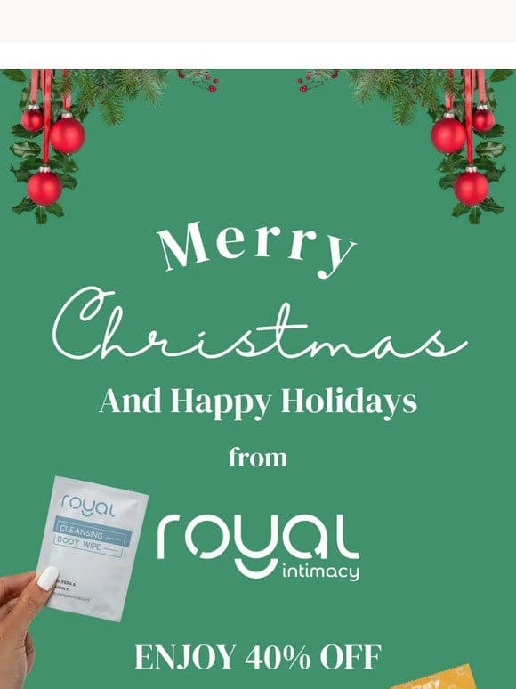 Royal Holiday Savings Are Here!