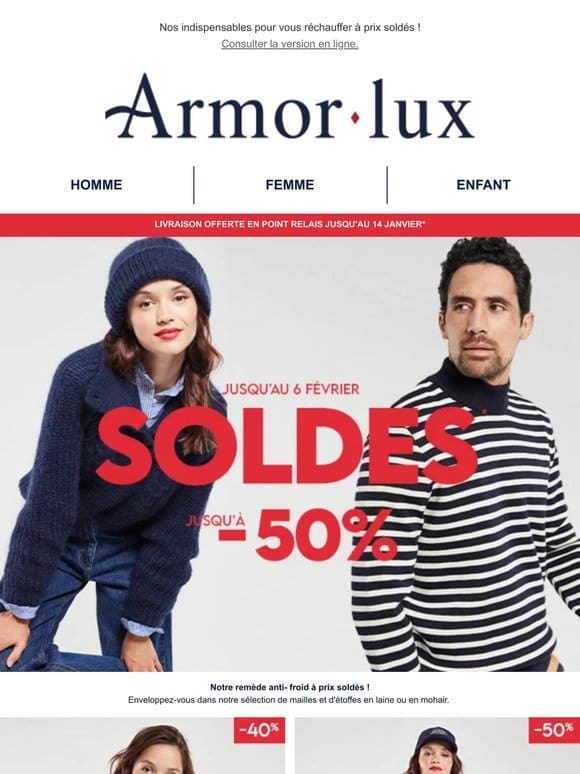 SOLDES | Chaud devant !