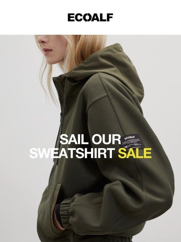 Sail our sweatshirt sale