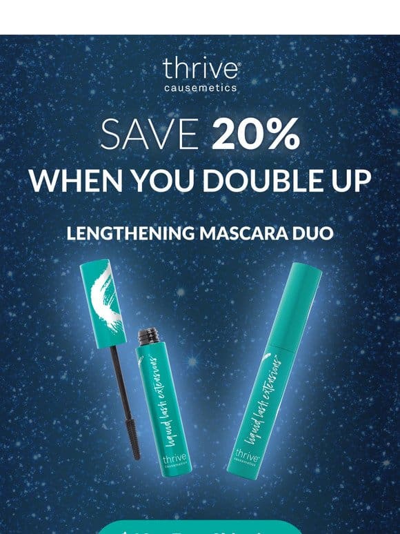 Save 20% On Your Favorite Mascaras