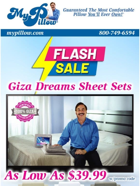 Save 60% On Giza Sheet Sets