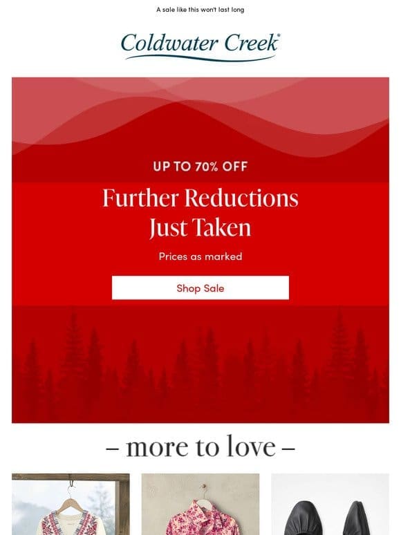 Save Now! Up to 70% Off