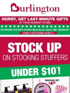 Save on stocking stuffers under $10