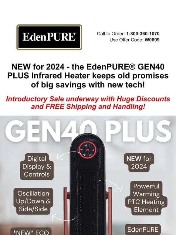 Saving you More in 2024 – GEN40 PLUS on SALE!