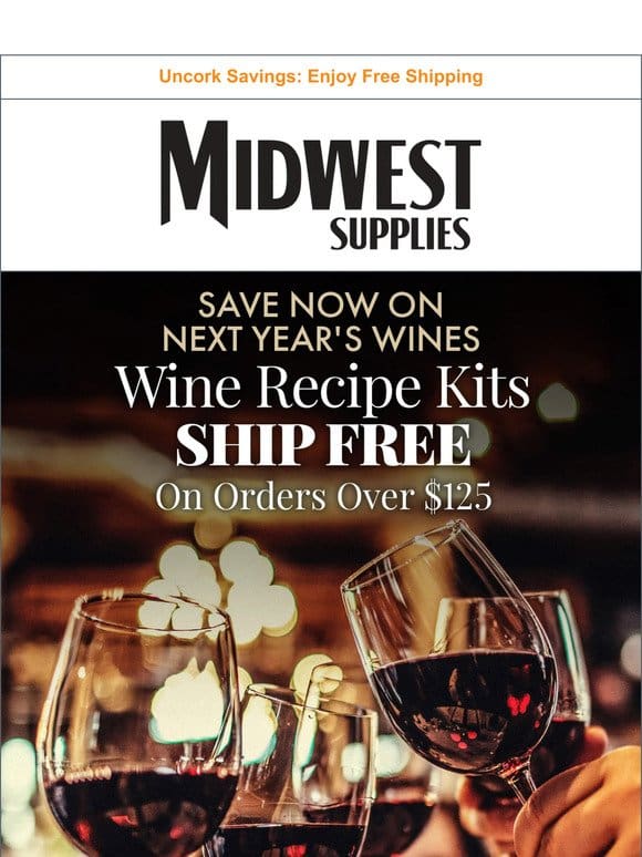 Savor the Savings: Free Shipping on Wine!