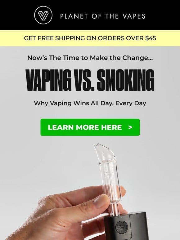 Say NO to  ， start vaping!