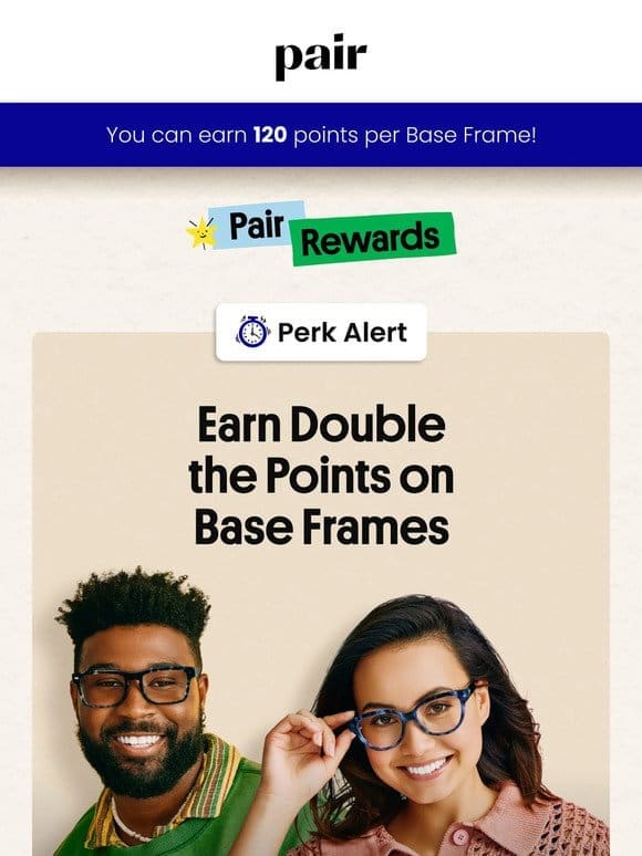 Score DOUBLE Points on Base Frames