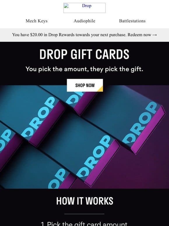 Send an E-Gift Card!