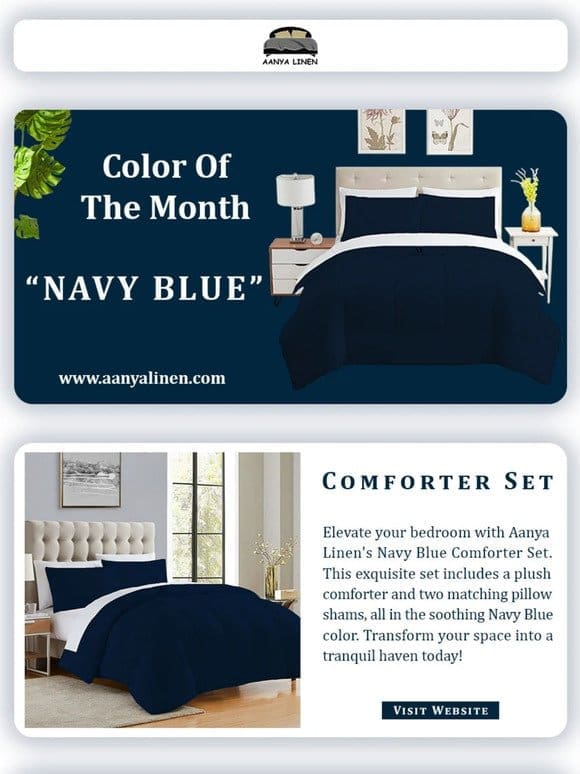 September’s Color of the Month: Navy Blue – Get 25% OFF Now!