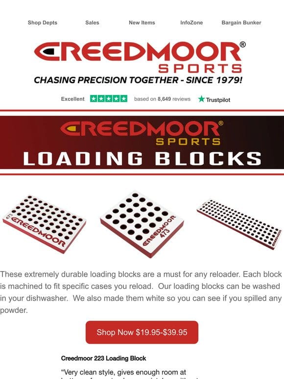Shop Our Creedmoor Sports Branded Items!