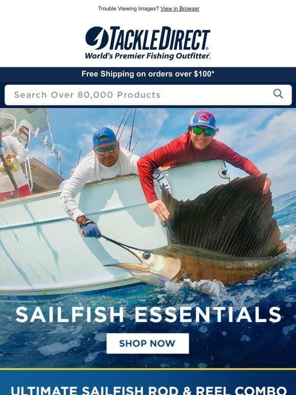 Shop Sailfish Essentials