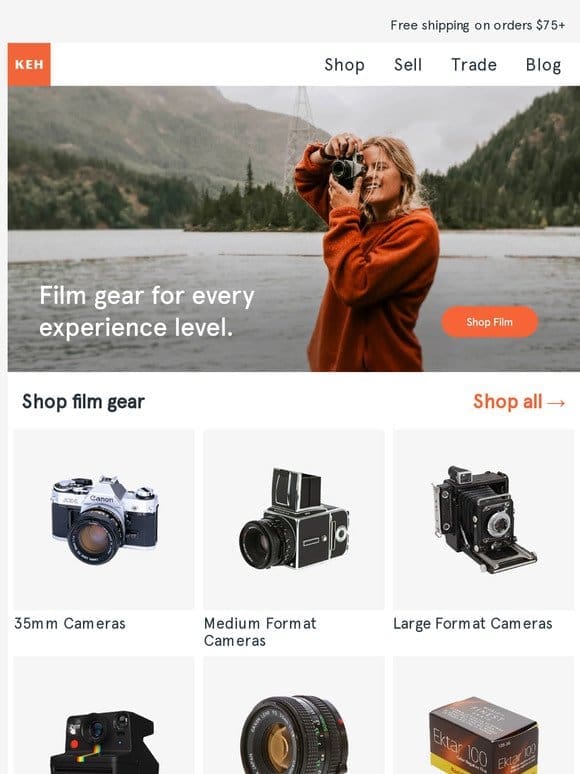 Shop beginner-friendly film cameras