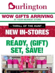 Shop gift sets in-stores NOW!