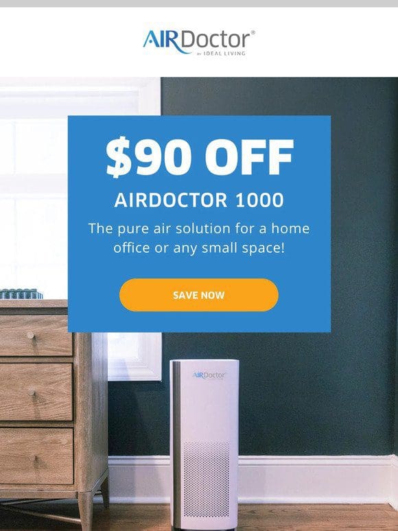 Small Purifier | Big Savings | Save $90!