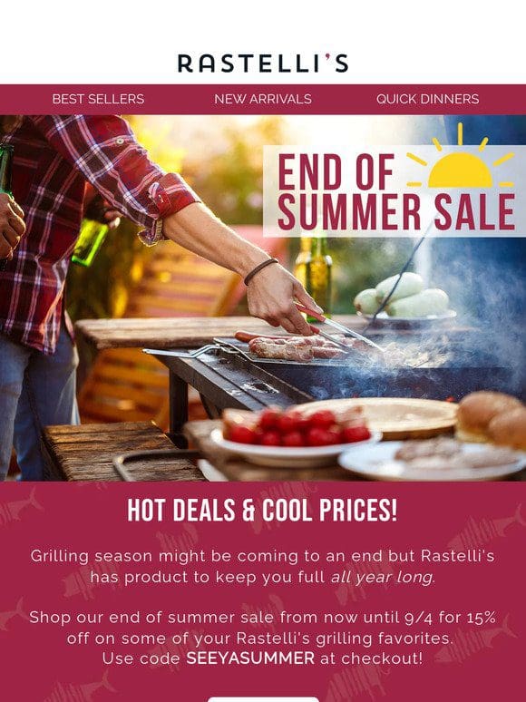 So Long Summer ☀️， Hello Savings