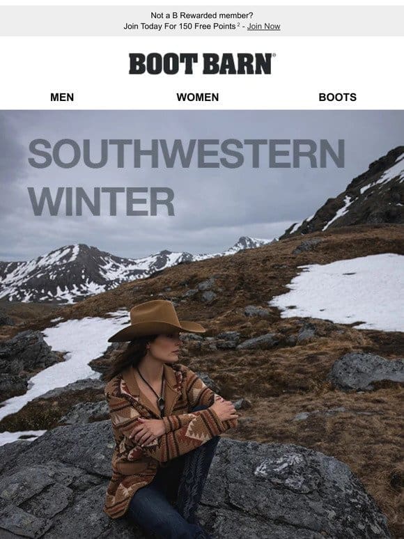 Southwest-Inspired Outerwear
