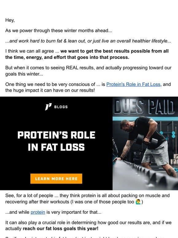 So， how does it impact fat loss?